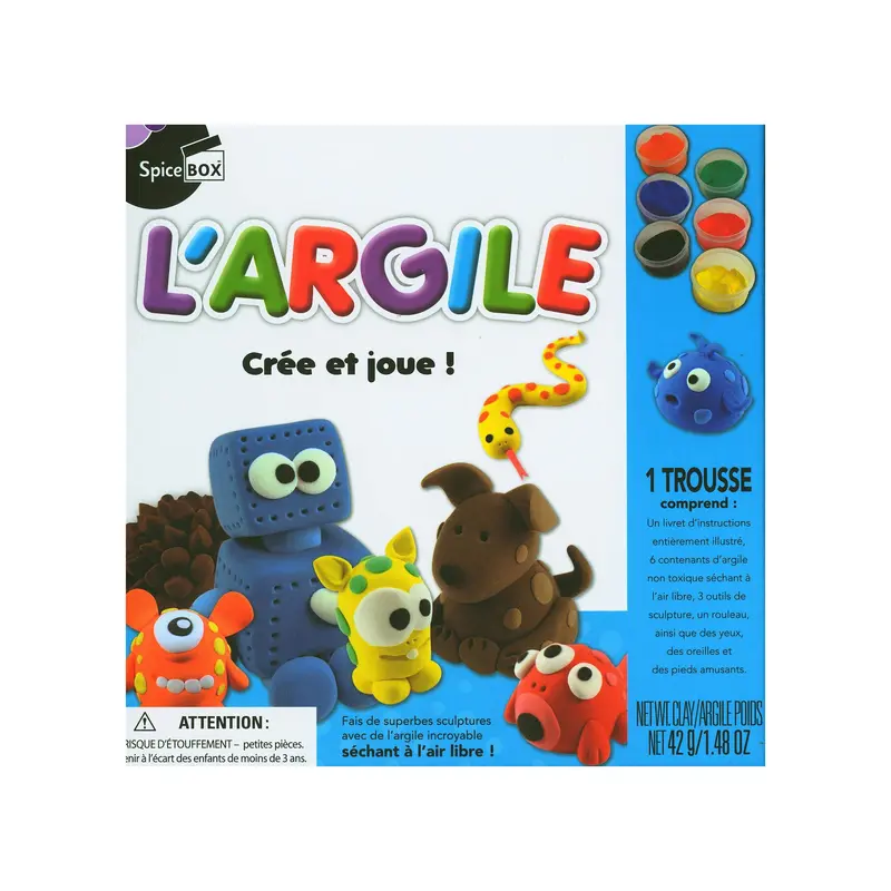 L'argile : Cre et joue !
