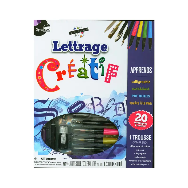 Lettrage Cratif  Franais