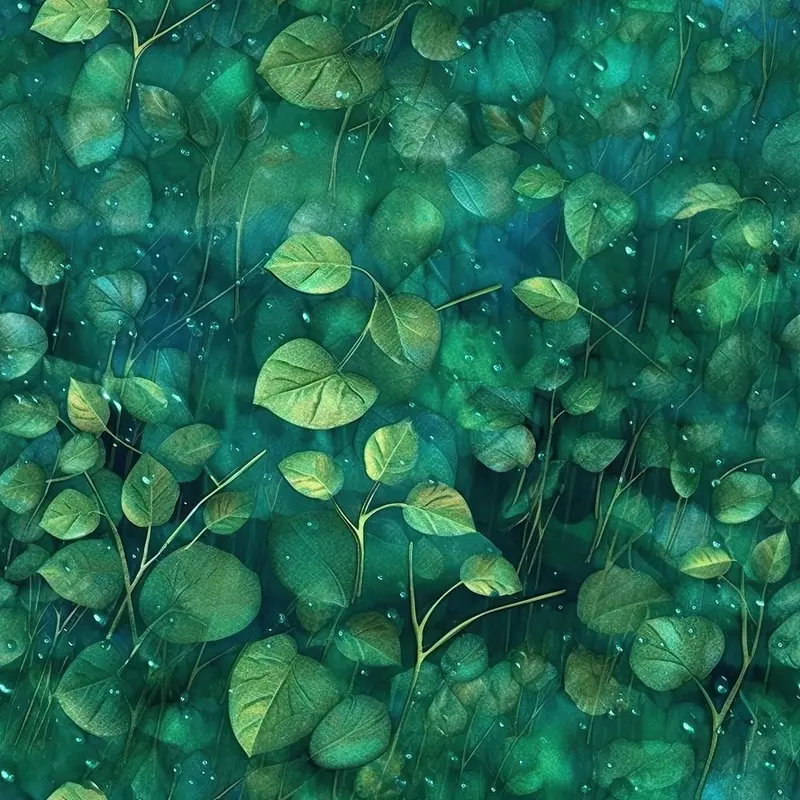 Emerald Forest Pattern #11 Fabric