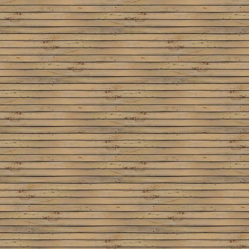 Flower Market Wood Fabric - Brown