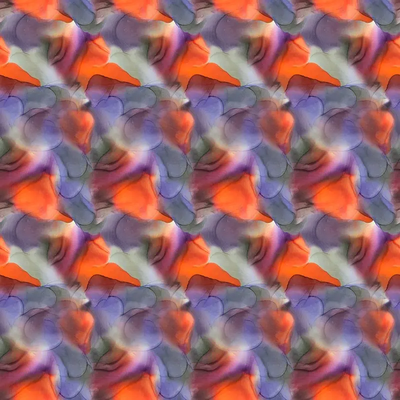 Flowing Inks #3 Fabric