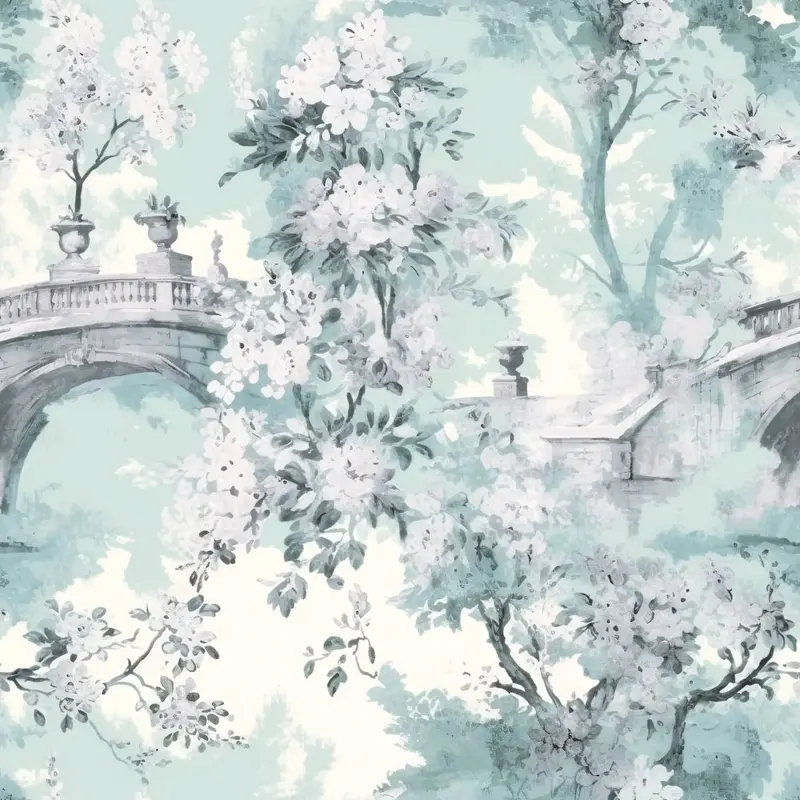 French Country Toile Pattern #20 Fabric