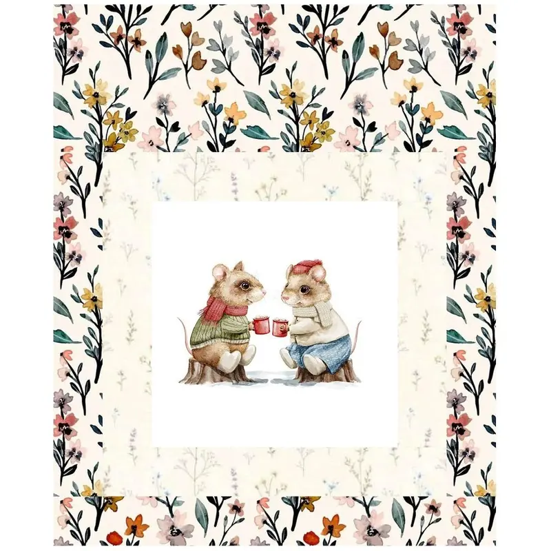 Friends Mini Wall Hanging 9" x 9"