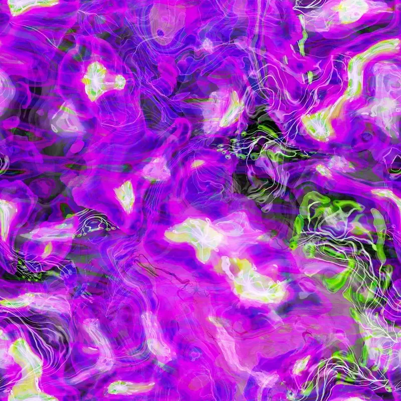 Funky Ink #12 Fabric