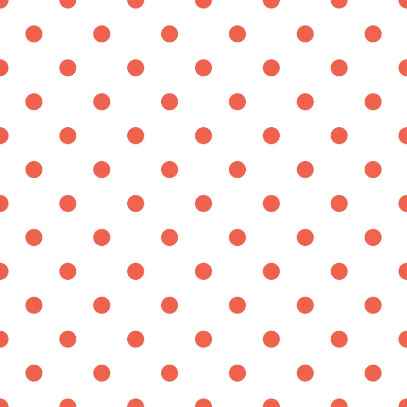 Cinnabar Dots Fabric - White
