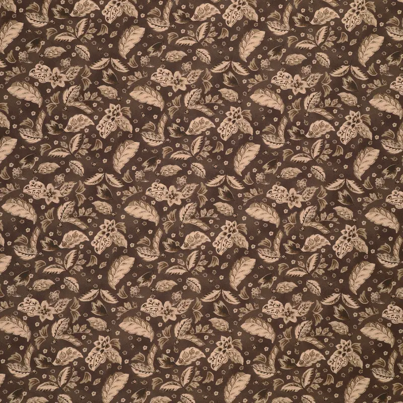 Dwell Fabric Collection - Plush Paisleys Cocoa