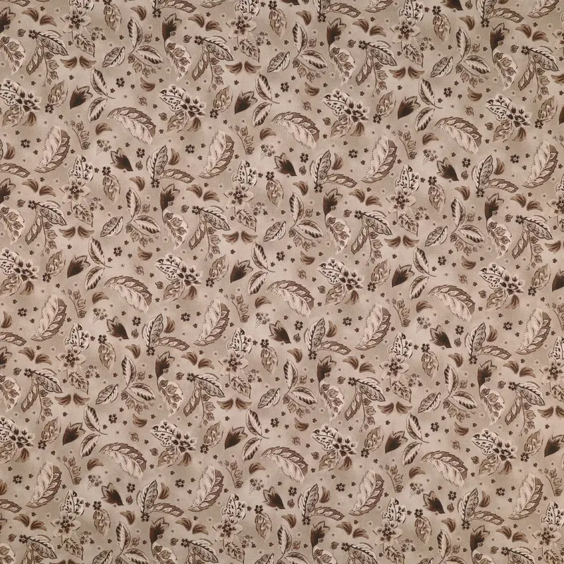 Dwell Fabric Collection - Plush Paisleys Greige
