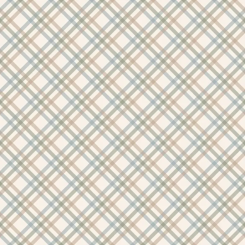 Earthy Tones 2 Multi Plaid Fabric