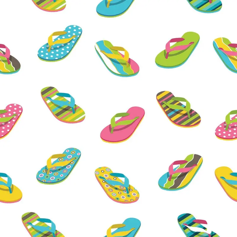 Flip Flops Variation #2 Fabric