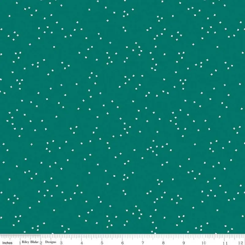 Blossom Fabric - Jade