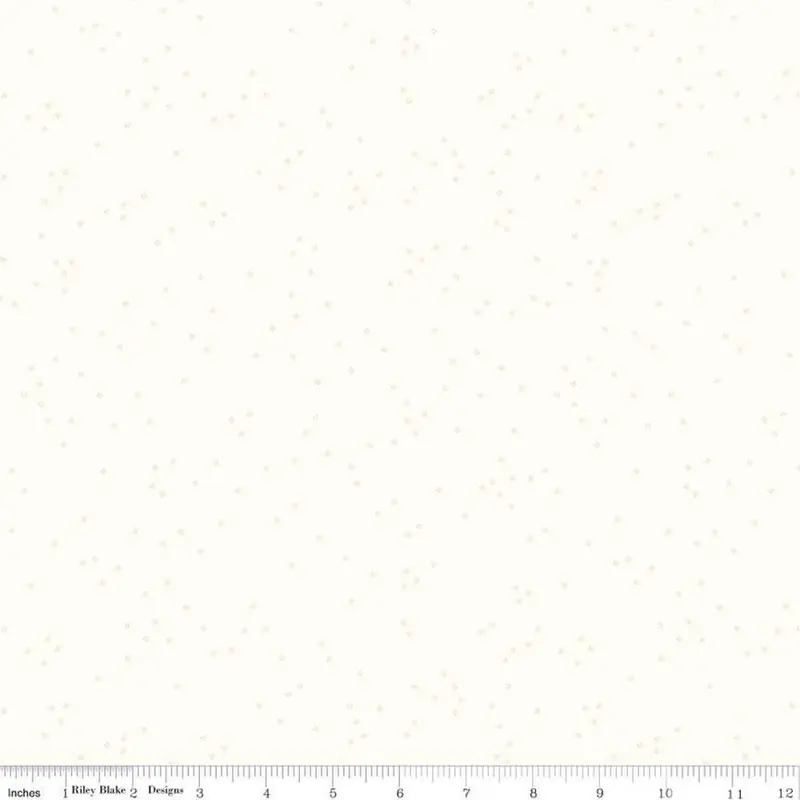 Blossom Tone On Tone Fabric - Cream