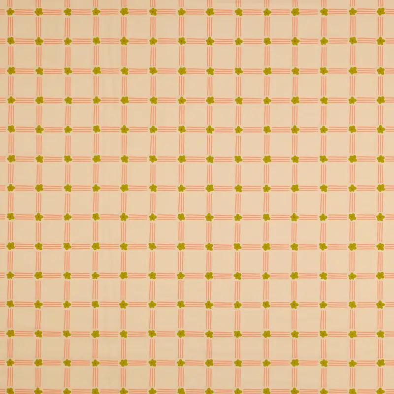 GeoBloom Fabric Collection - Floral Crosswave