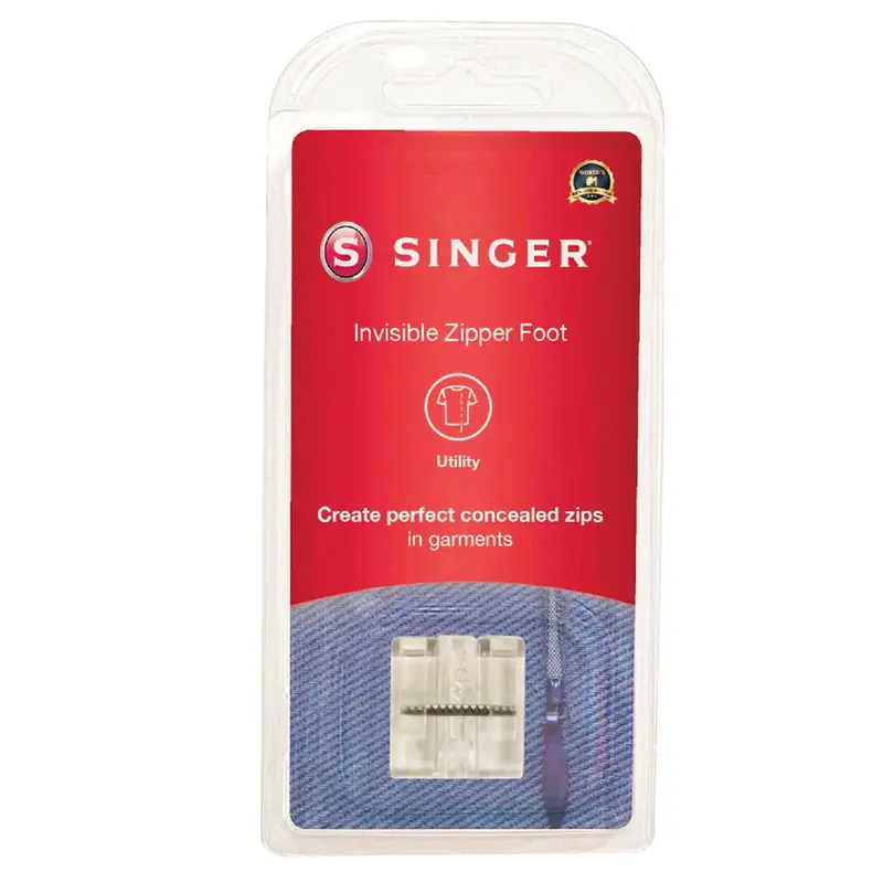 Invisible Zipper Foot, Singer #250061696.01