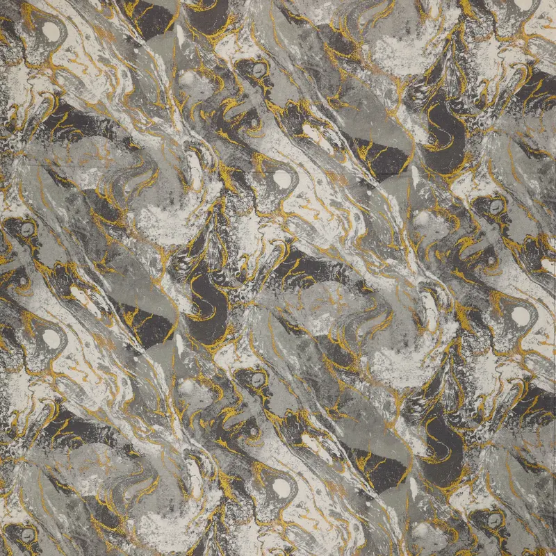 Marbled Earth Fabric Collection - Gray