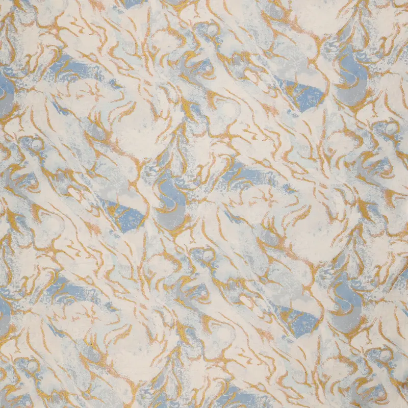 Marbled Earth Fabric Collection - Sky