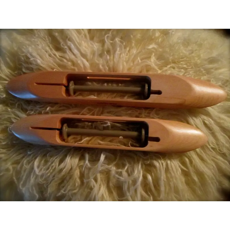 Ashford Wooden Boat Shuttles, Plastic Bobbins & Belt Shuttles With Free Bobbins