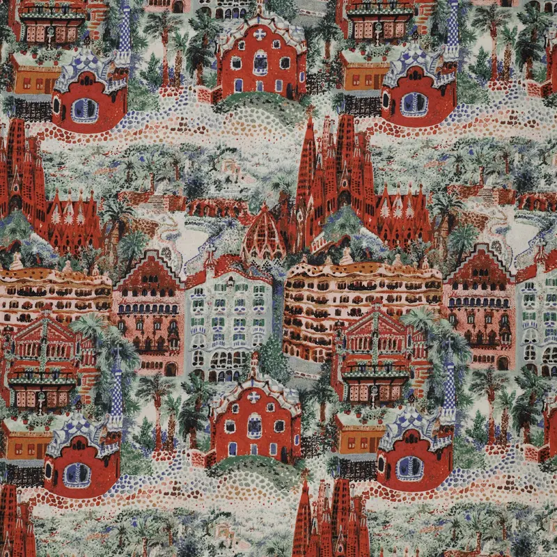 Barcelona Fabric Collection - Barcelona Landmarks