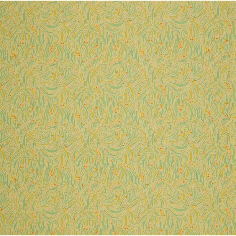 Cur8tor Gardenista Fabric Collection - Grassy Meadows Shine