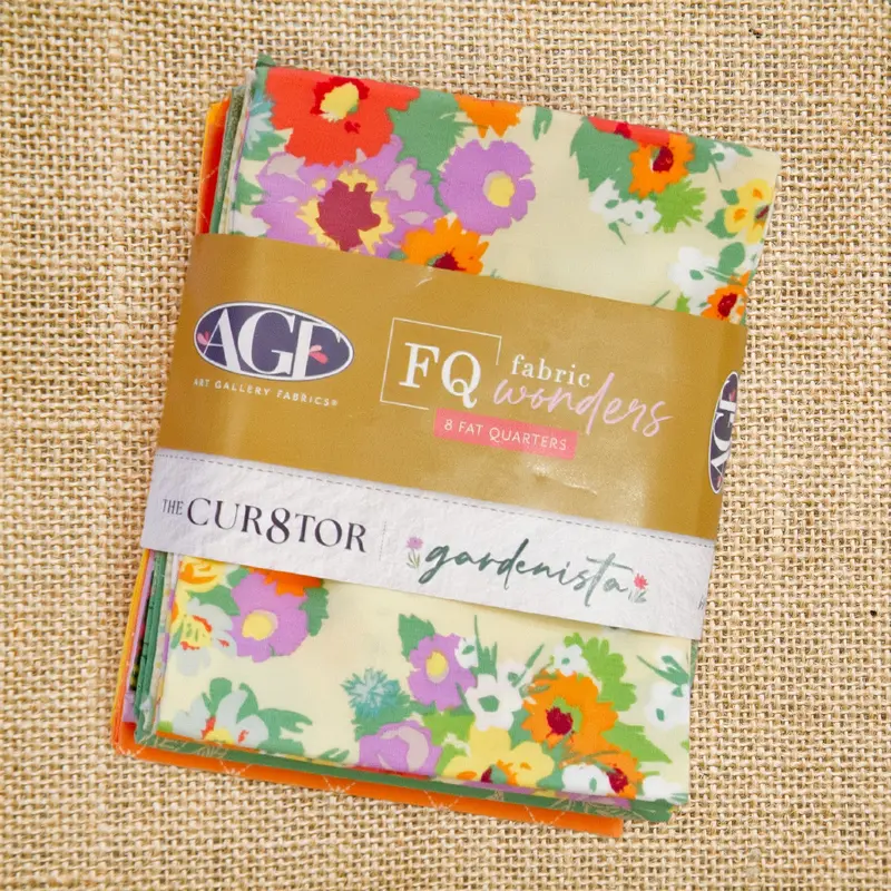 Cur8tor Gardenista Fat Quarter Bundle - 8pc