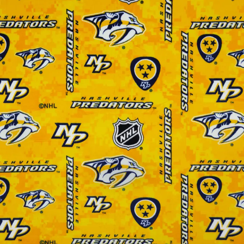 Nashville Predators Digital Camo in Fleece