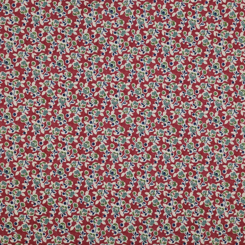 Wander Lane Fabric Collection - Posies Salmon