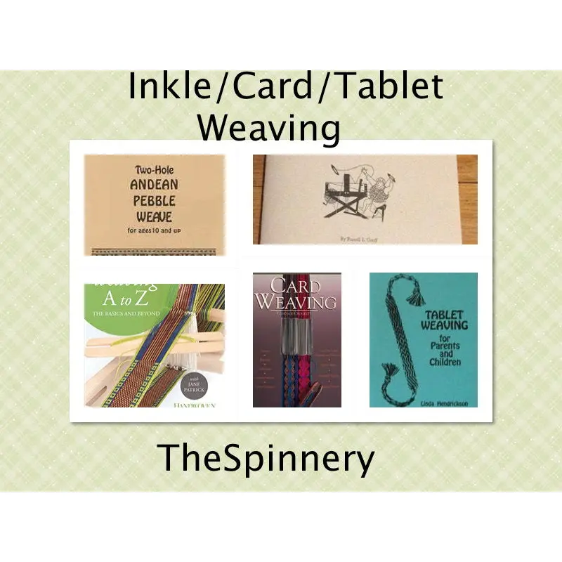 Card Inkle & Tablet Weaving Books and DVDs Super Fast Shipping!