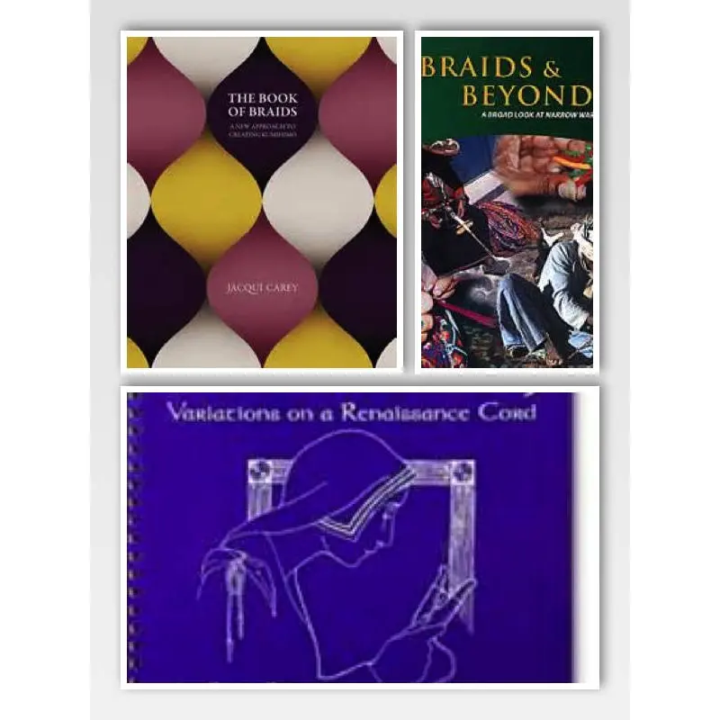 Books on Braiding Lucet Braiding Braids & Beyond The Book of Braids Super Fast Shipping!