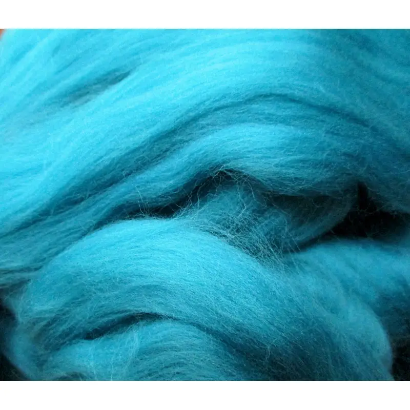 Cyan Soft & Beautiful Blue Green Merino