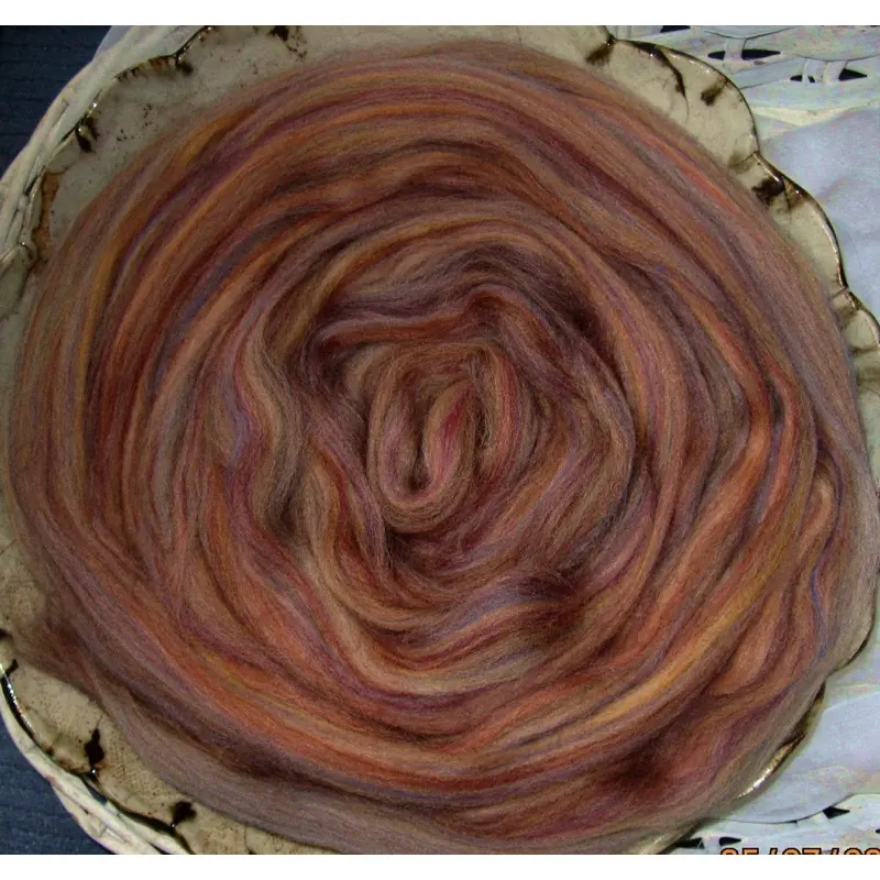 Earthy Sandalwood Multi Colored Merino From Ashland Bay