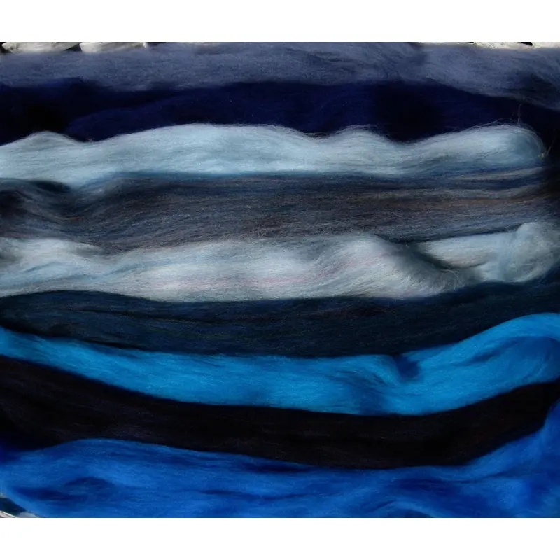 Expanded Blues 9 Shades Merino Collection