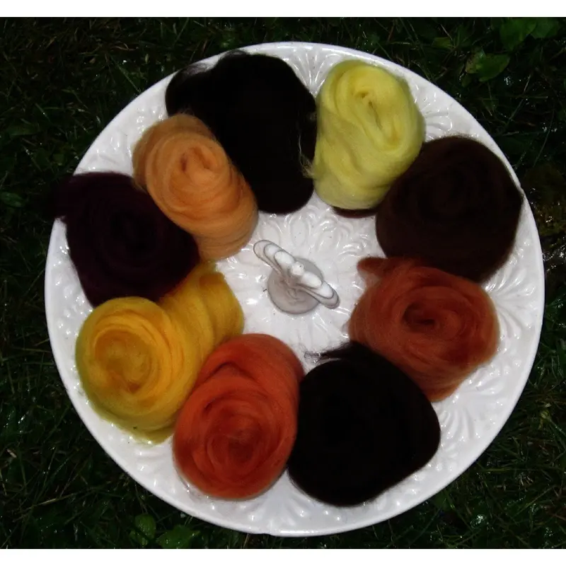 Fall Harvest Merino Collection Earthy Fall Color Sampler