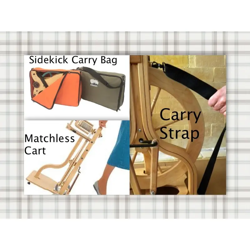 Schacht Spinning Wheel Cart or Carry Strap In Stock SUPER FAST Shipping!