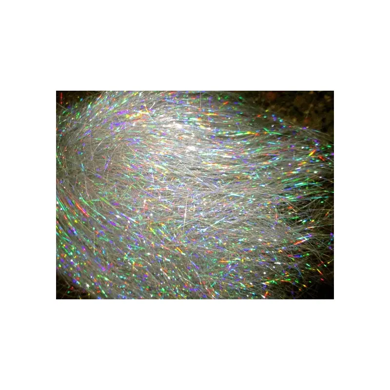 Silver Sparkle Angelina Holographic