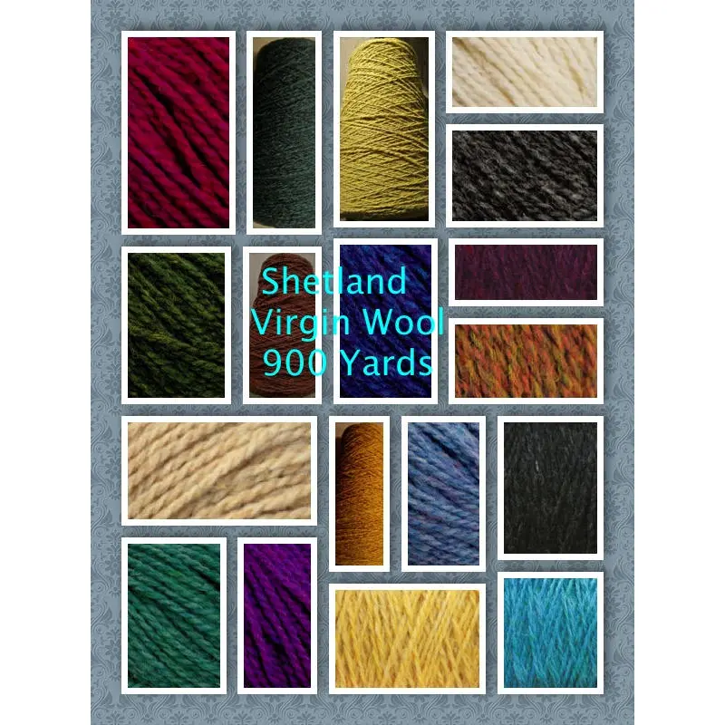 100% Virgin Shetland Wool Yarn