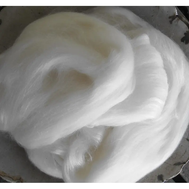 Ashland Bay Ecru Merino Tussah Silk Luxury Blend