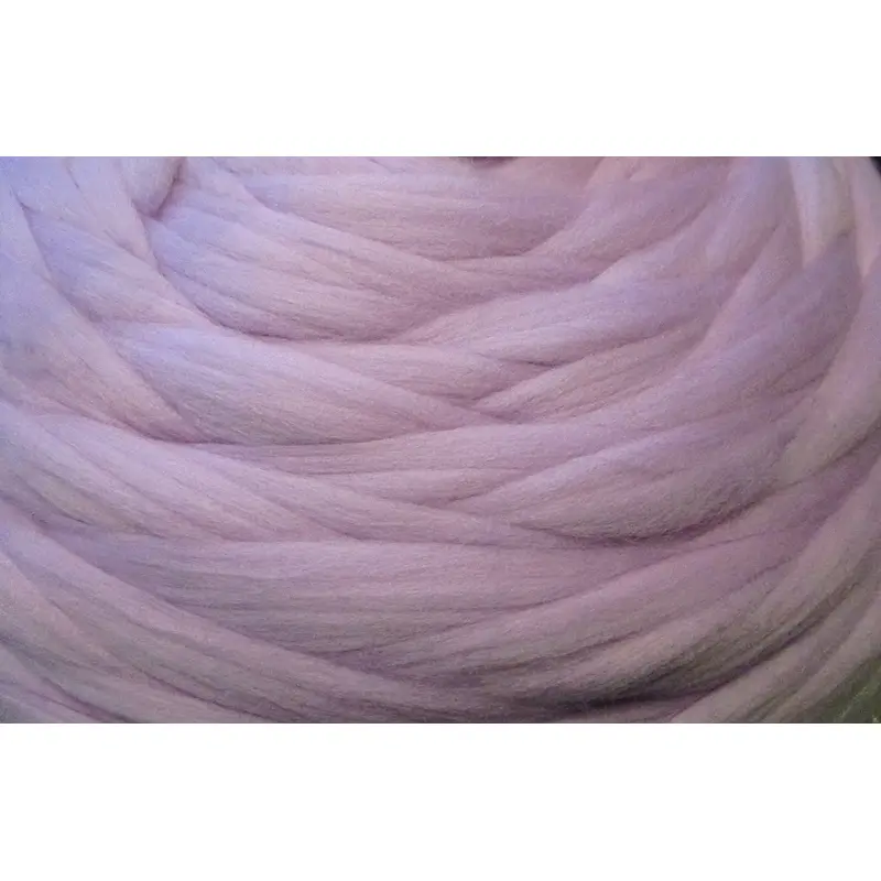 Super Fine & Organic Light Lilac 19 Micron DHG Merino