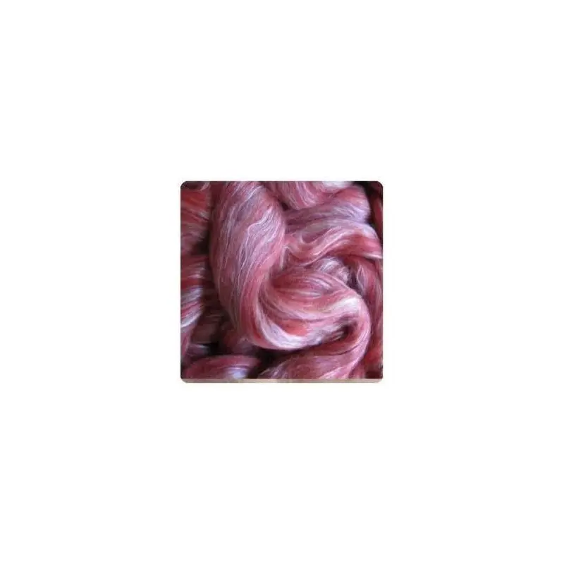 Super Soft Pomegranate Silk Merino Luxurious Blend
