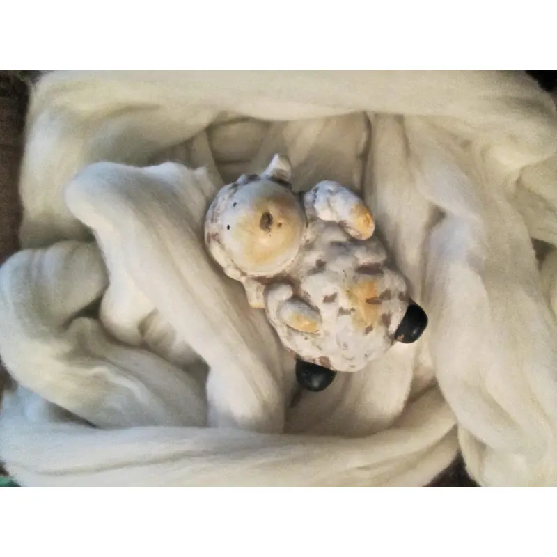 17.5 Micron Organic Certified Merino Top