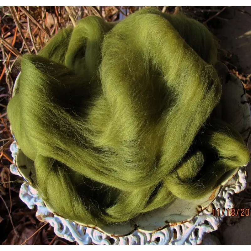 SOFT Olive Merino Earthy Green