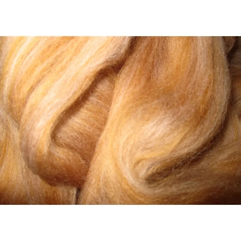 Soft Sand Superfine Multi Fusion Merino Top