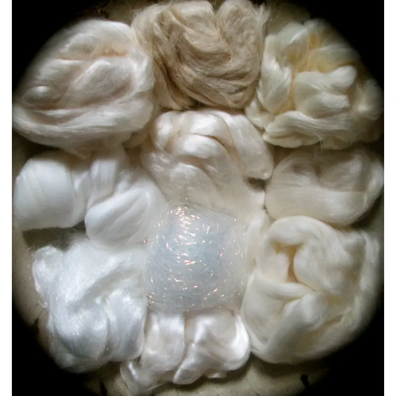 XL Alternative Fiber Assortment Mixed Media 10 Types Lux, Plant & Manmade 5 OZ