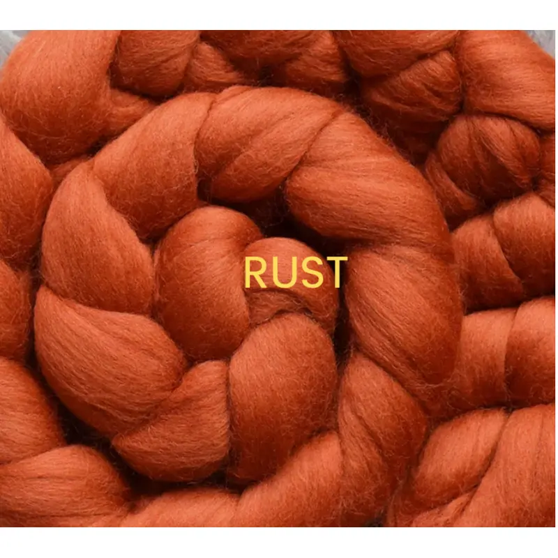 Extra Fine & Organic Rust Merino DHG Merino