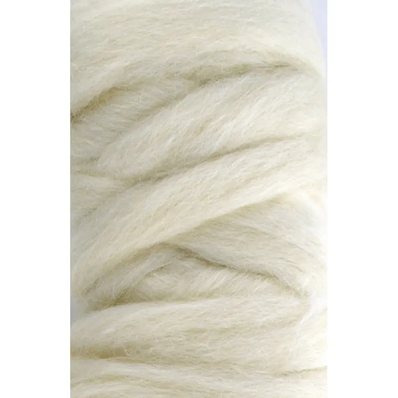 Norwegian Wool "Cream" Undyed Sliver