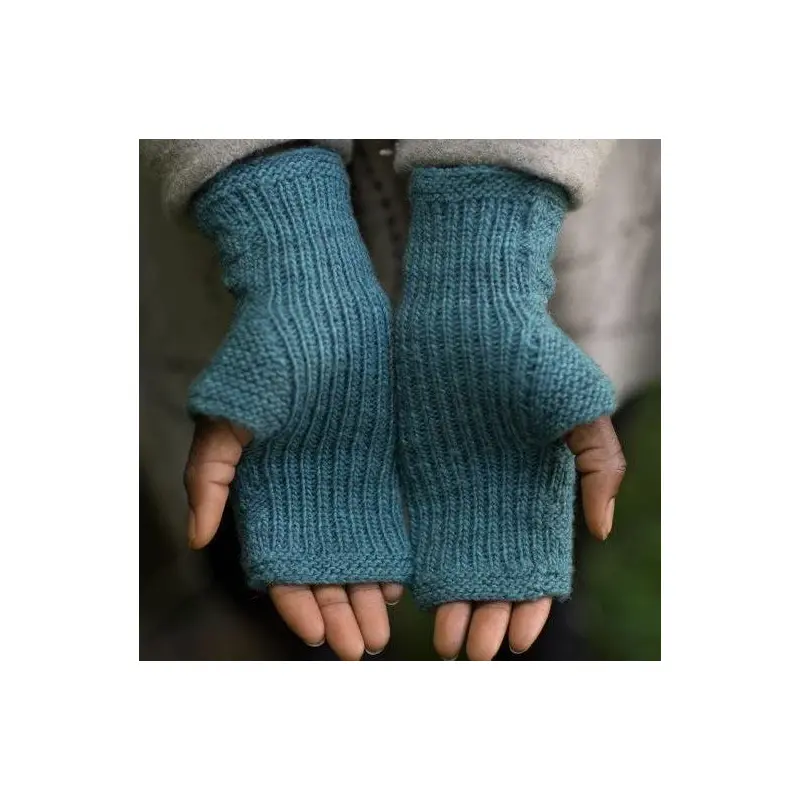 Rowell Mitts Pattern - Lanaloft Sport Yarn