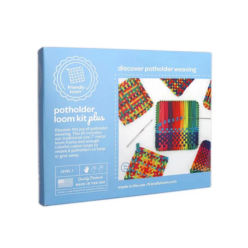 Potholder Loom Kit Plus by Friendly Loom