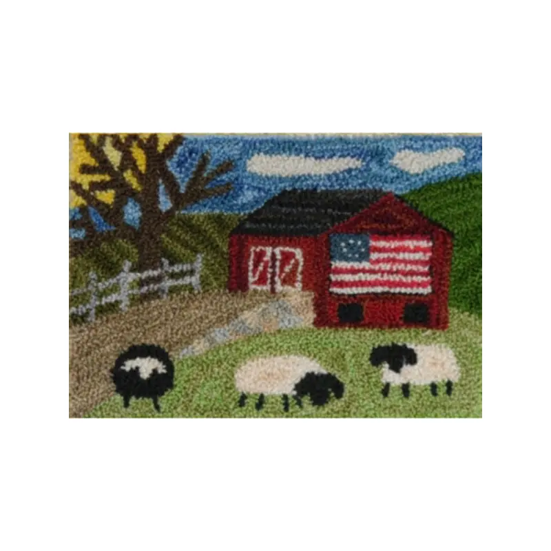Punch Needle Kit - Country Barn