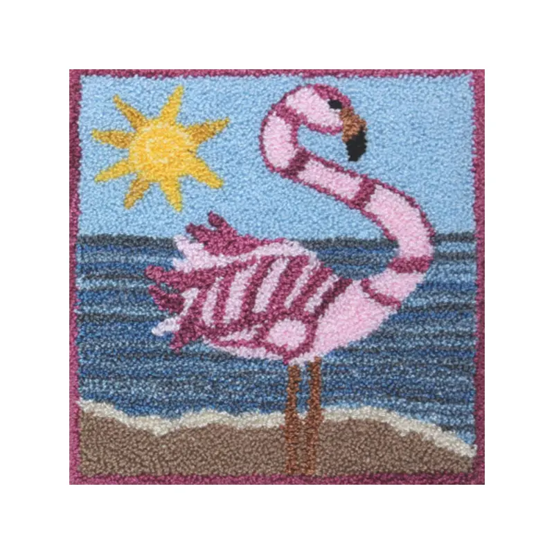 Punch Needle Kit - Felicity Flamingo