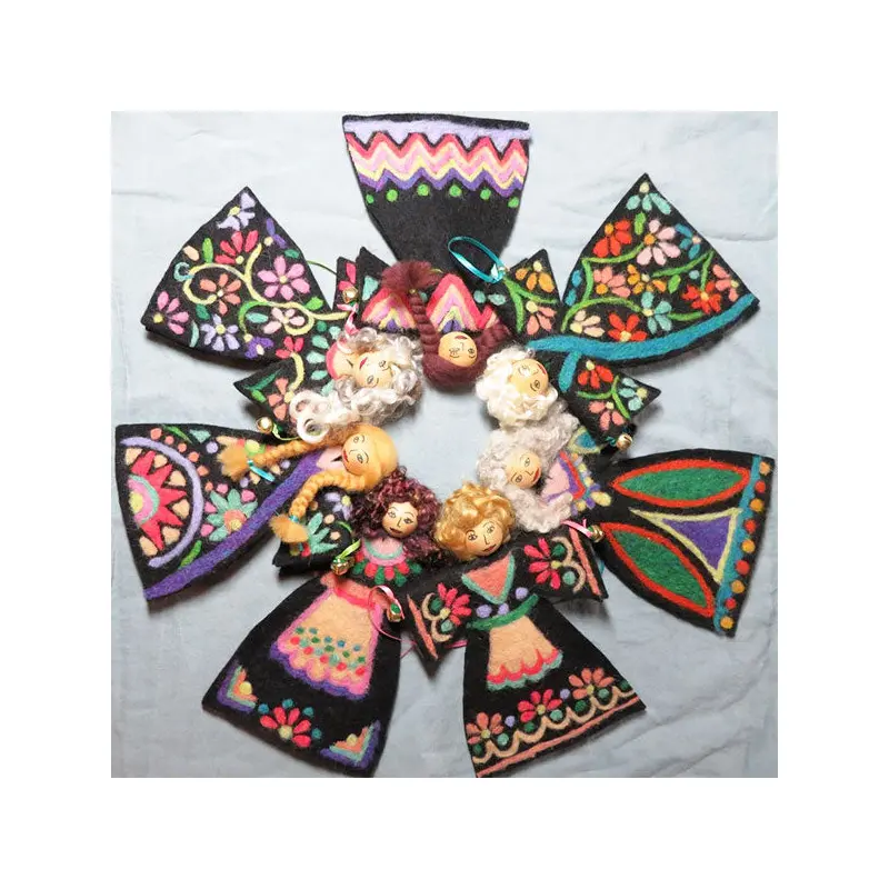 Tapestry Felting Kit - Angel Ornaments