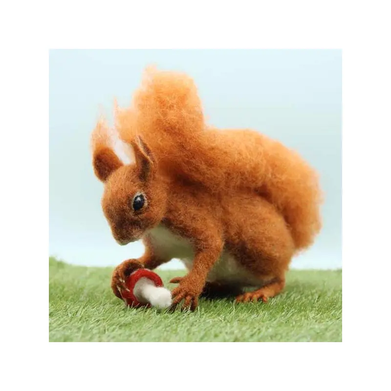 World of Wool Felting Kit - Solly the Squirrel