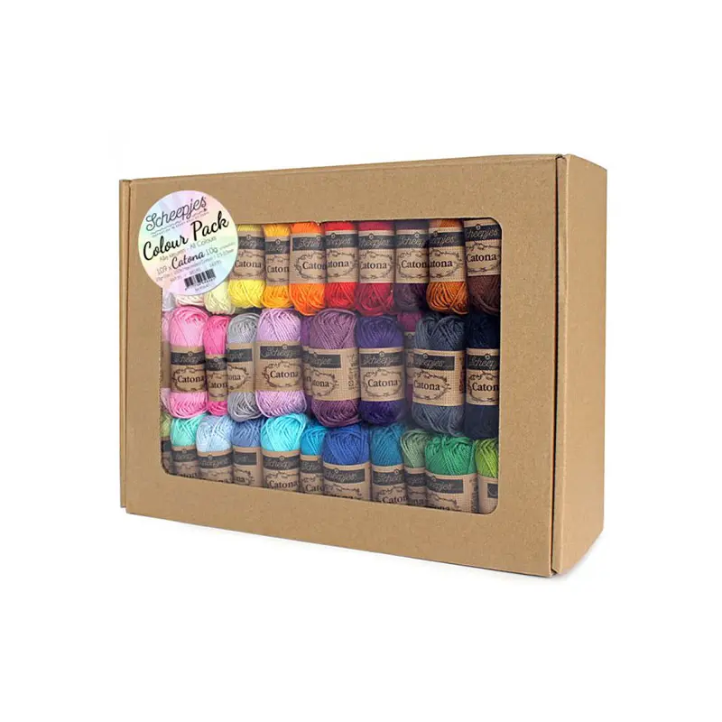 Scheepjes Catona Yarn Colour Pack